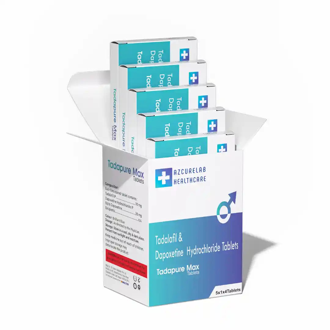 Tadapure Max Tablet | Pack of 15 | 60 Tablets